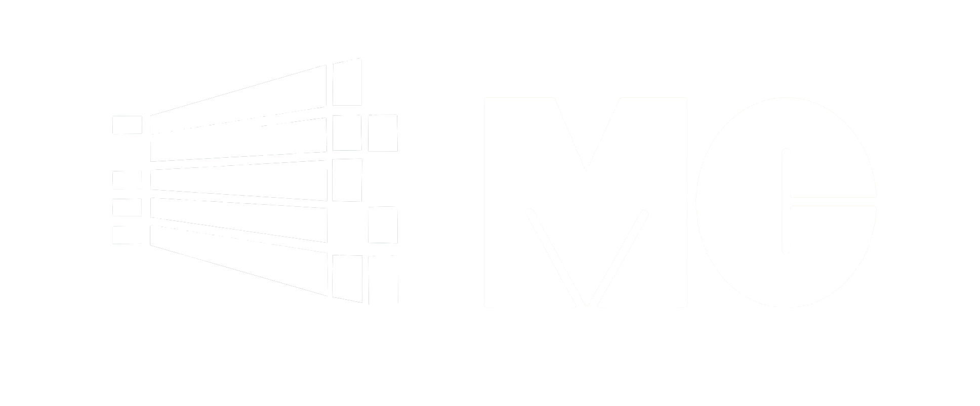 logo blanco montajes cruz